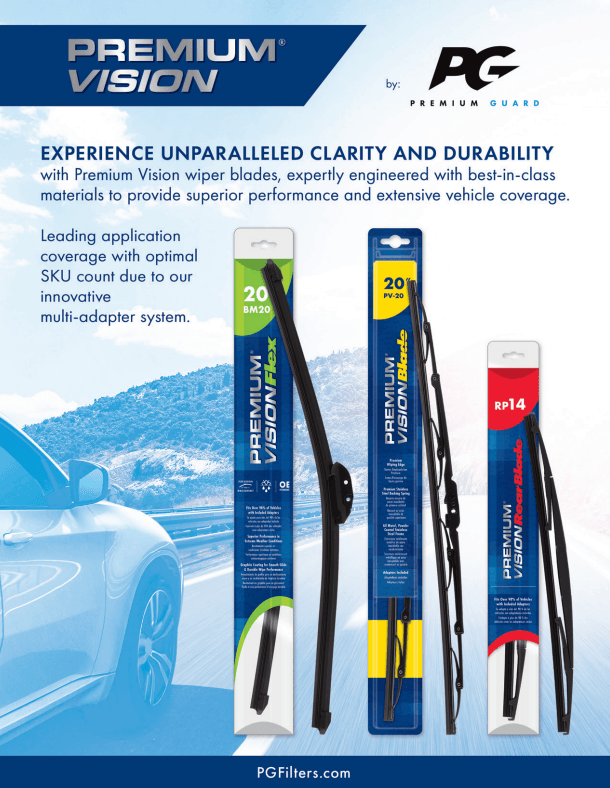 Premium Guard® Wiper Blades Flyer