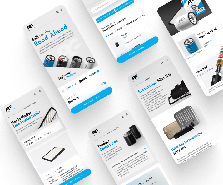 Premium Guard mobile app screens