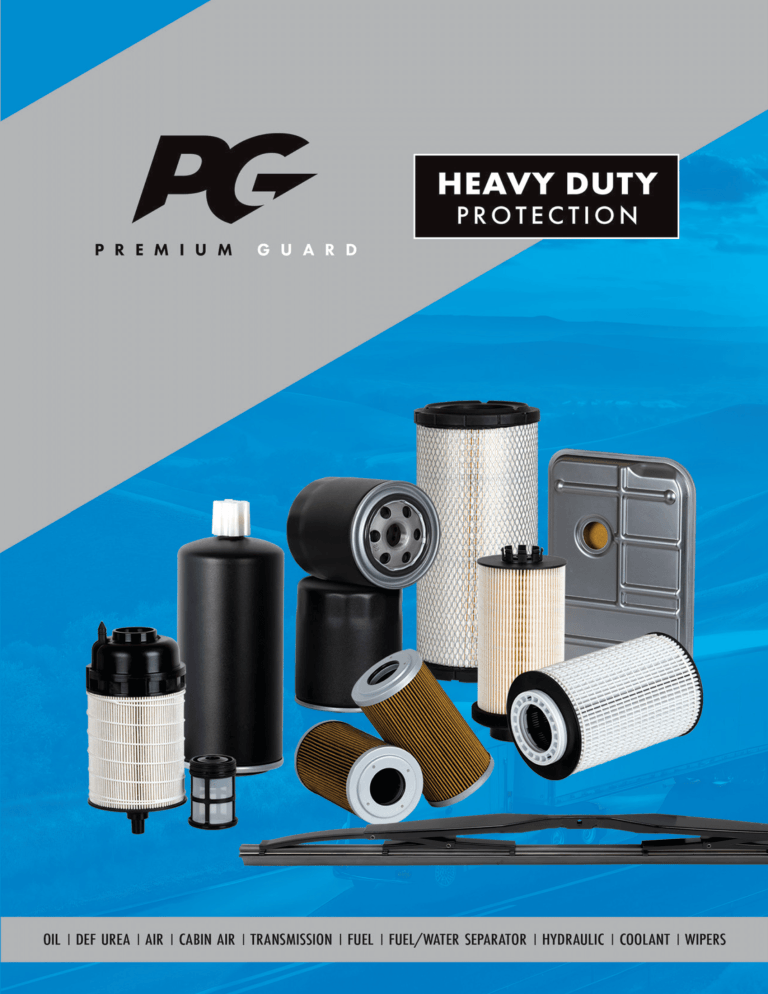 Premium Guard® Heavy Duty Line Brochure