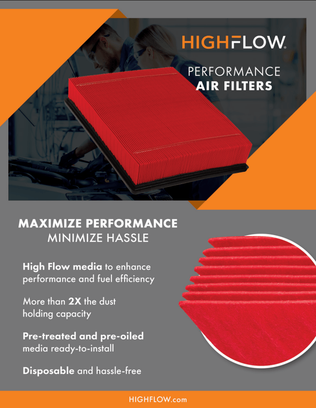 HIGHFLOW® Performance Air Filters Flyer