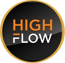 logotipo de highflow slider